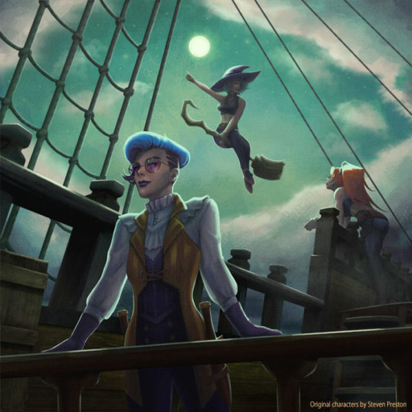 Original characters by Steven Preston