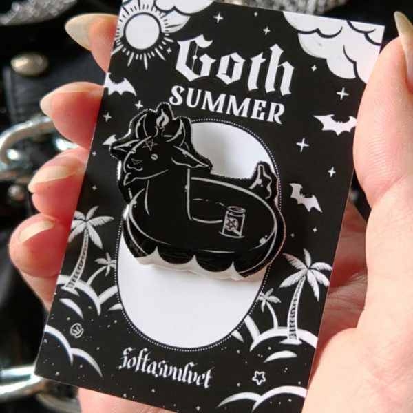 Goth Summer: Bathomet Floaty